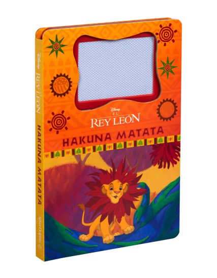 Libro infantil con Pizarron magnetico Disney el rey leon hakuna matata - 9786075771724