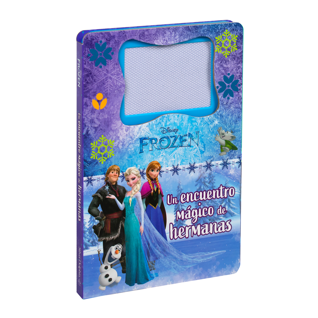 Libro infantil con Pizarron magnetico Disney frozen un encuentro mágico de hermanas - 9786075771717
