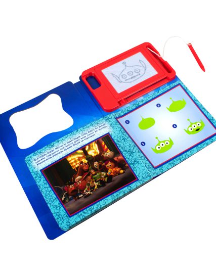 Libro infantil con Pizarron magnetico Disney toy story 4 la aventura de forky - 9786075771731-1