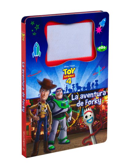 Libro infantil con Pizarron magnetico Disney toy story 4 la aventura de forky - 9786075771731