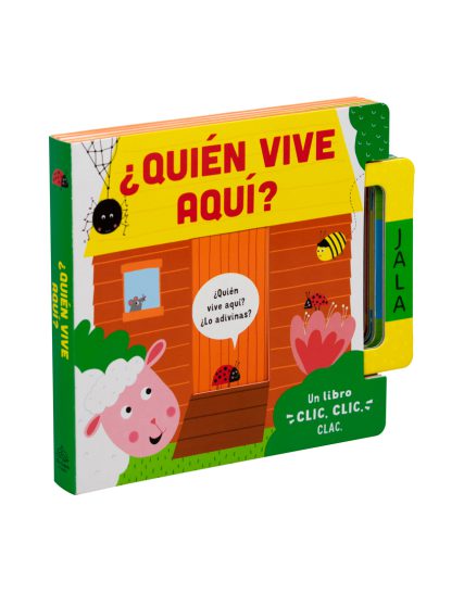 Libro infantil con asa ¿Quién vive aquí - 9786075771809