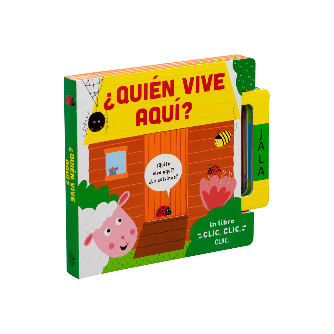 Libro infantil con asa ¿Quién vive aquí - 9786075771809