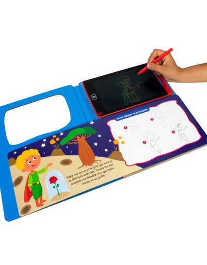 Libro infantil con pizarron electronico El Principito - 9786075771885-1