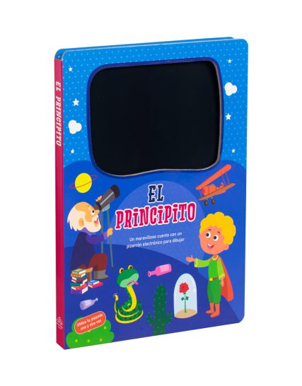 Libro infantil con pizarron electronico El Principito - 9786075771885