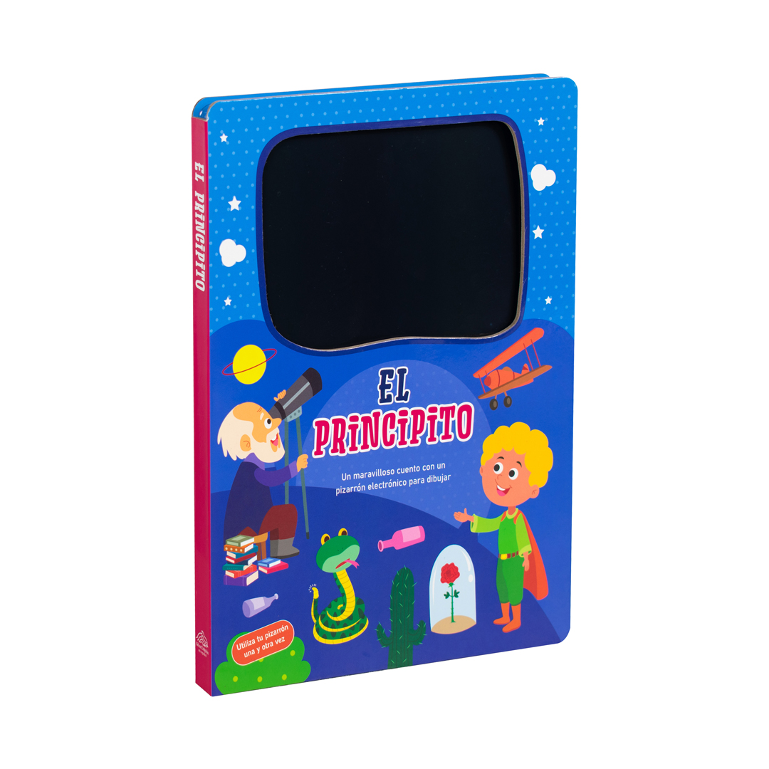 Libro infantil con pizarron electronico El Principito - 9786075771885