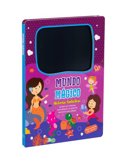 Libro infantil con pizarron electronico Mundo mágico - 9786075771892