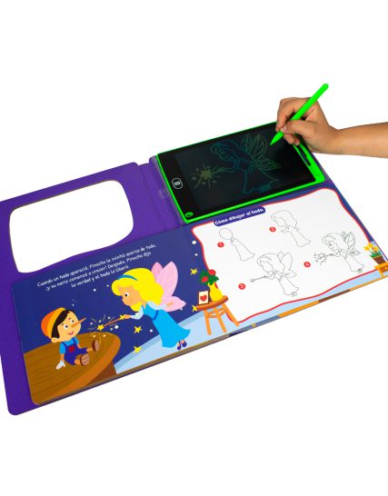 Libro infantil con pizarron electronico Reinos encantados - 9786075771908-1