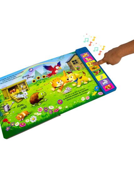 Libro infantil super sonidos Mascotas ruidosas - 9786075771564-1