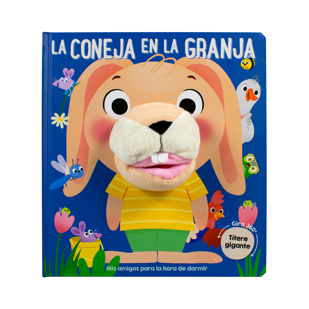 Cuento infantil Mis amigos para la hora de dormir La coneja en la granja - 9789464768350-2