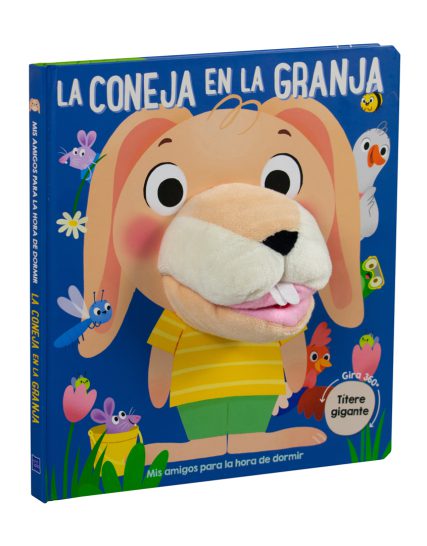 Cuento infantil Mis amigos para la hora de dormir La coneja en la granja - 9789464768350