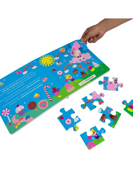 Libro infantil de rompecabezas dulcelandia - 7508304673188-1
