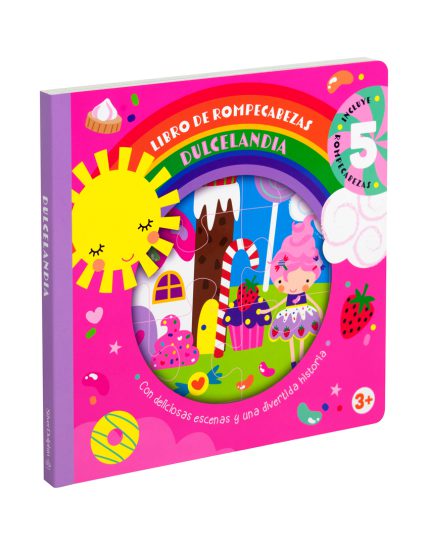 Libro infantil de rompecabezas dulcelandia - 7508304673188