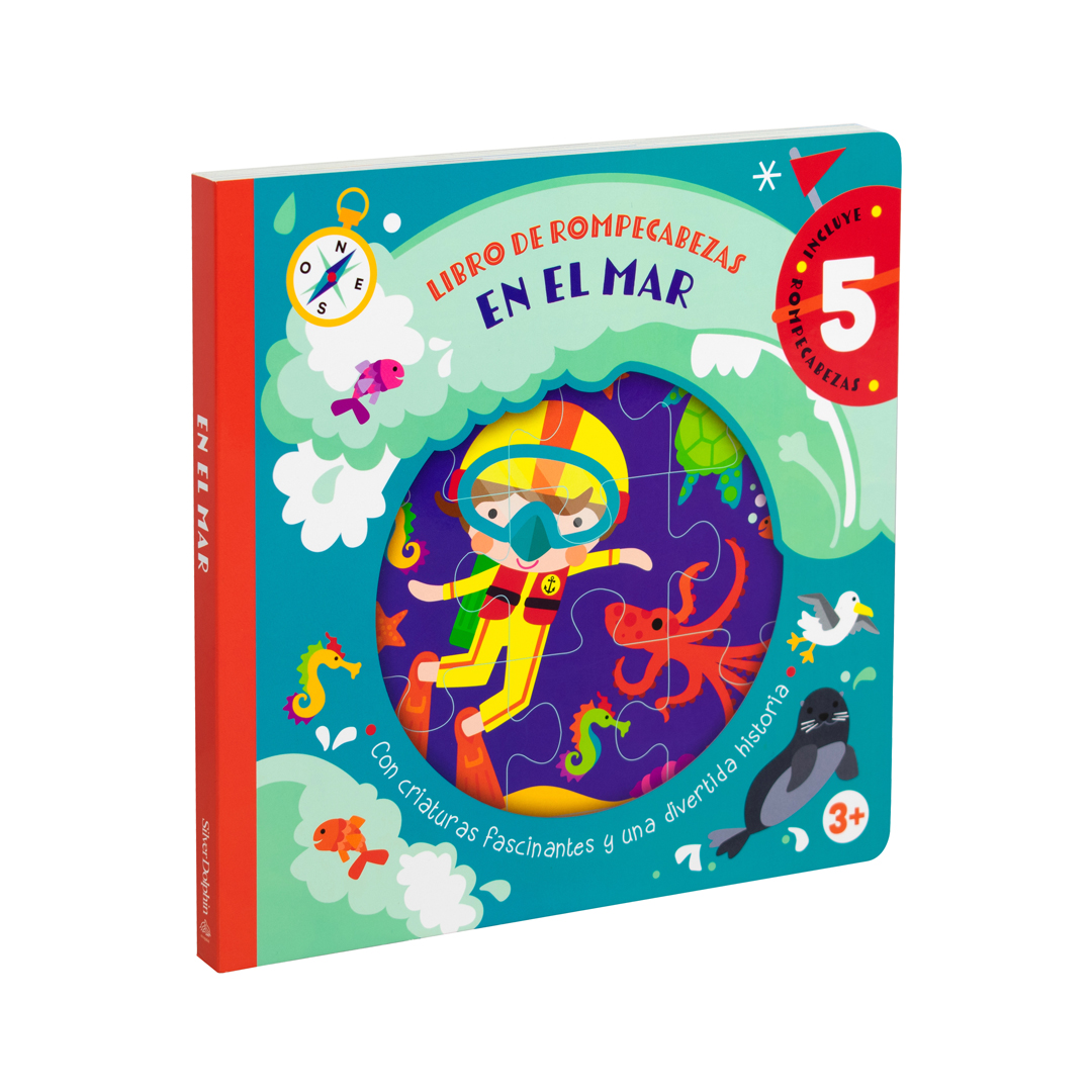 Libro infantil de rompecabezas en el mar - 7508304673164