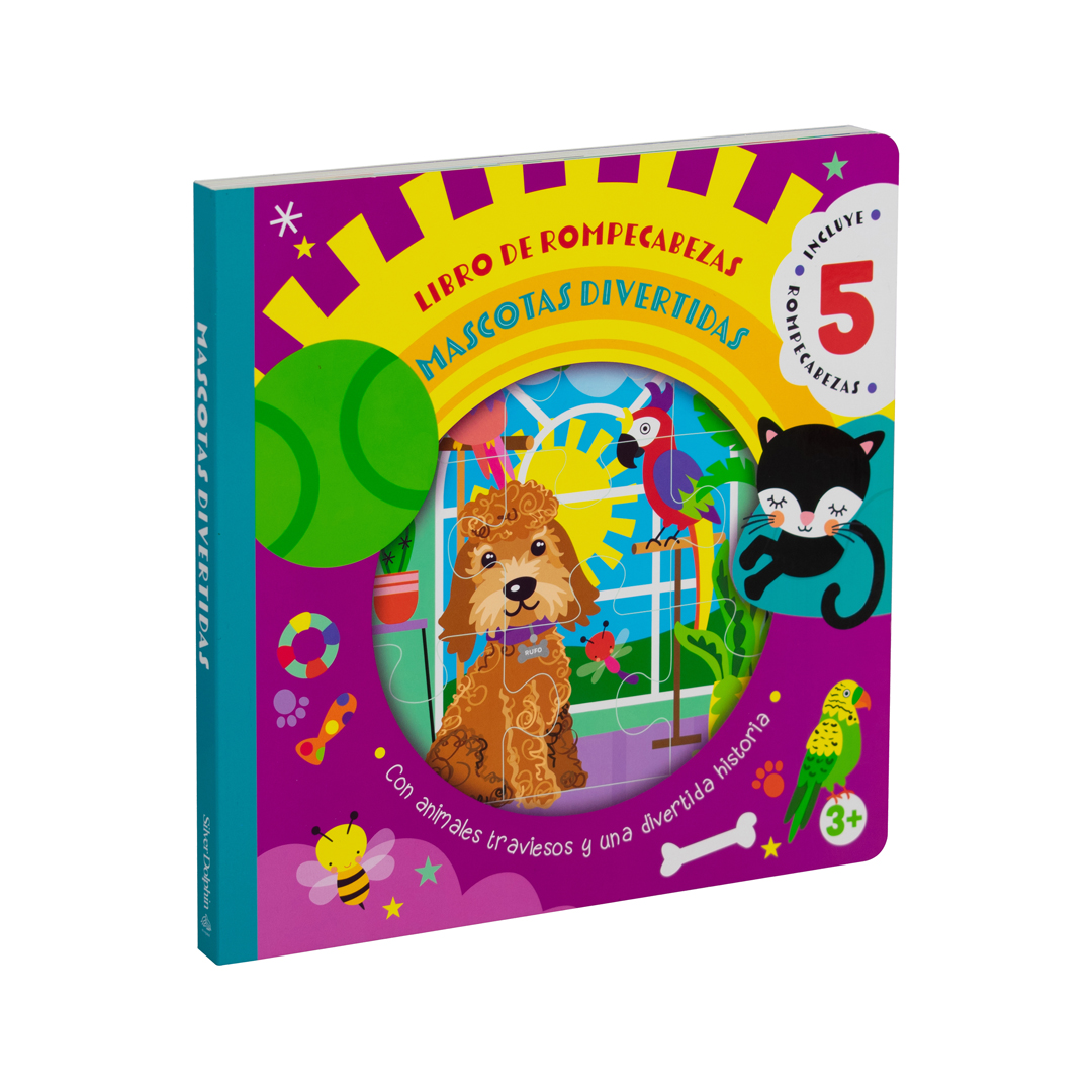 Libro infantil de rompecabezas mascotas divertidas - 7508304673171