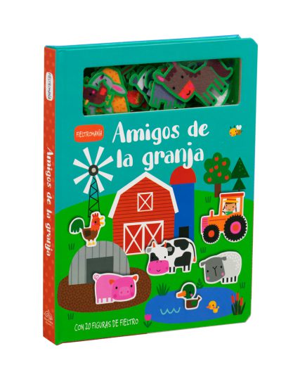 Libro infantil Fieltromanía Amigos de la granja - 9786075772301