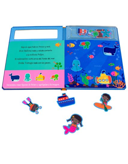 Libro infantil FieltromaníaUn día en el mar - 9786075772318-1