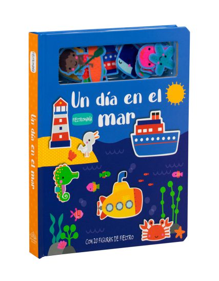 Libro infantil FieltromaníaUn día en el mar - 9786075772318