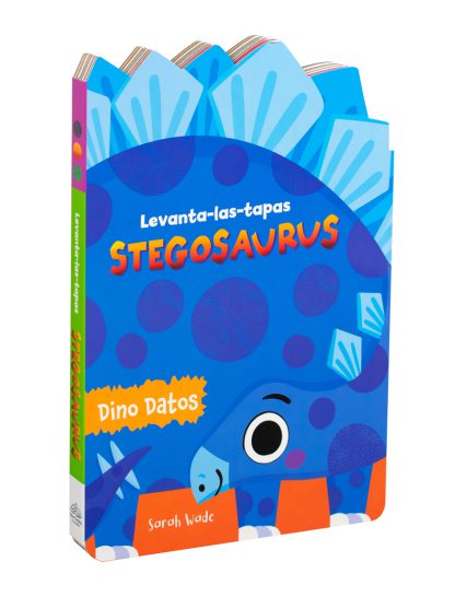 Libro infantil Levanta las tapas stegosaurus 786075771854