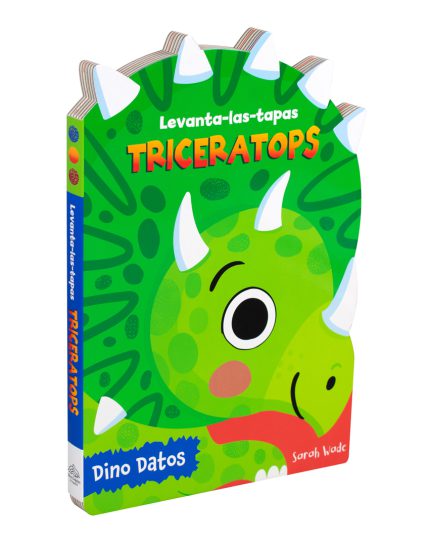 Libro infantil Levanta las tapas triceratops - 9786075771878