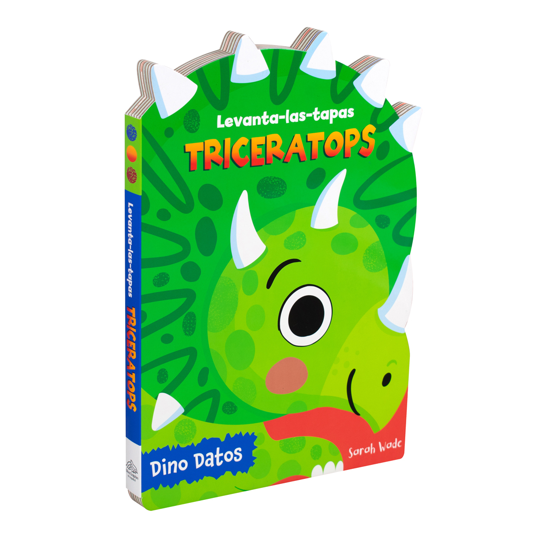 Libro infantil Levanta las tapas triceratops - 9786075771878