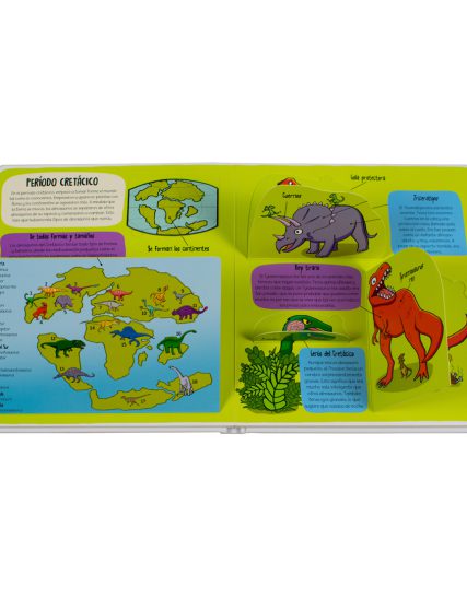 Libro infantil Pequeños exploradores Dinosaurios - 9786075771991-1