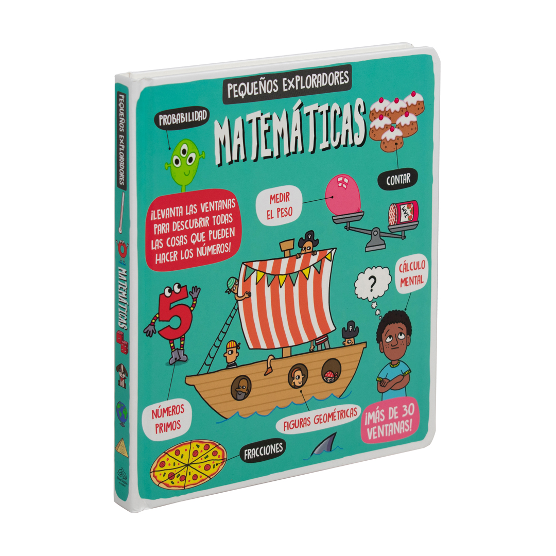 Libro infantil Pequeños exploradores Matemáticas - 9786075772004
