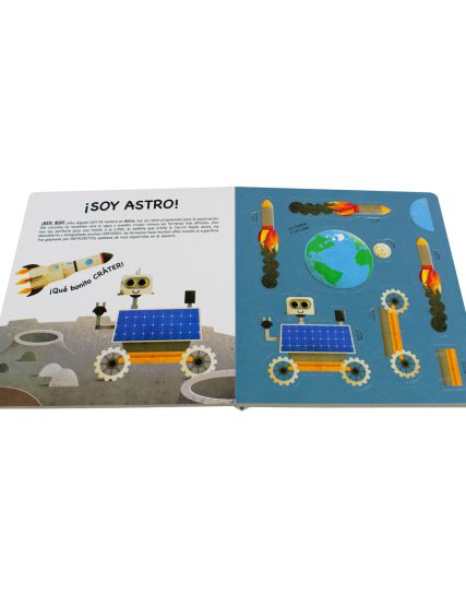 Libro con piezas para Armar Mi libro para construir Una aventura espacial - 9786075772417-1
