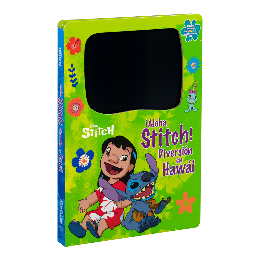 Libro ifantil con pizarrón electrónico ¡Aloha, stitch! Diversión en Hawái - 9786075772479
