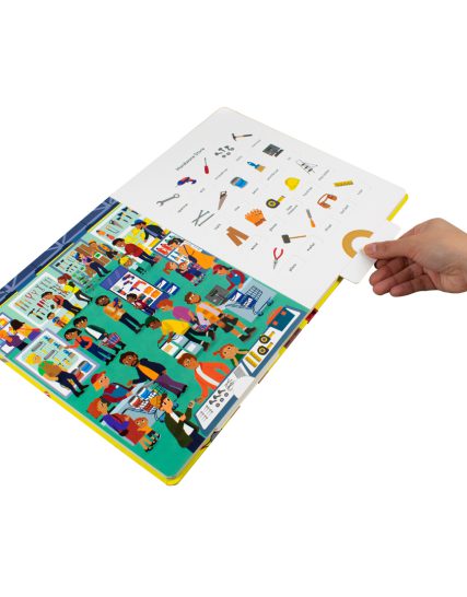 Libro infantil 100 Palabras para aprender compras - 9786075771984-1