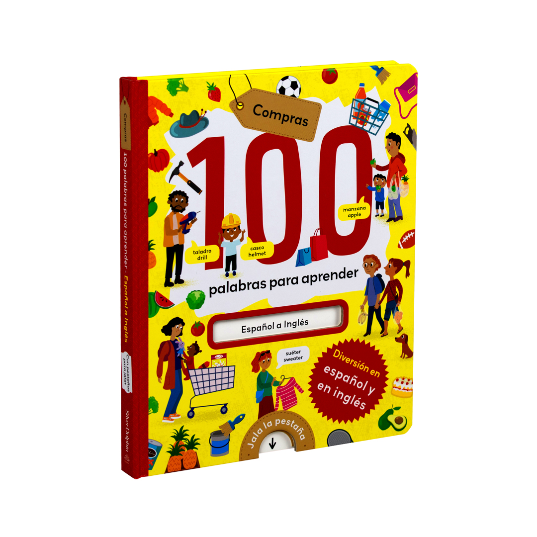 Libro infantil 100 Palabras para aprender compras - 9786075771984
