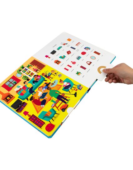 Libro infantil 100 Palabras para aprender hogar -9786075771977-1