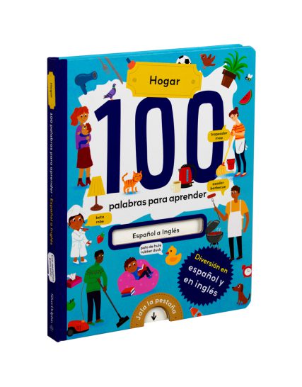 Libro infantil 100 Palabras para aprender hogar - 9786075771977