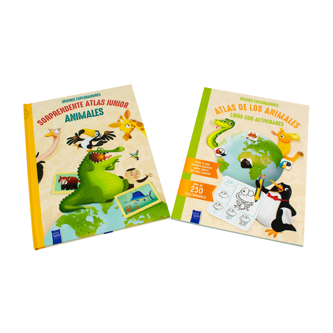 Libro infantil Jovenes exploradores Animales - 9789464768923-4
