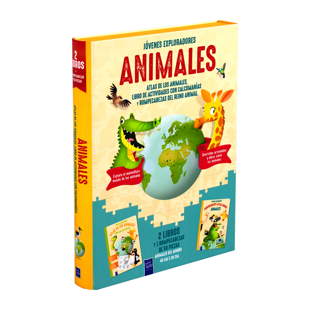 Libro infantil Jovenes exploradores Animales - 9789464768923
