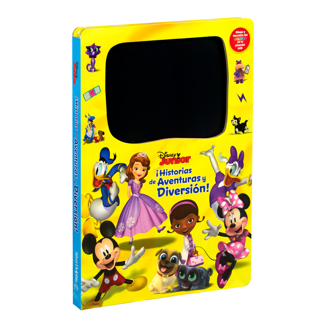 Libro infantil con pizarrón electrónico Disney junior ¡historias de aventuras y diversión! - 9786075772448