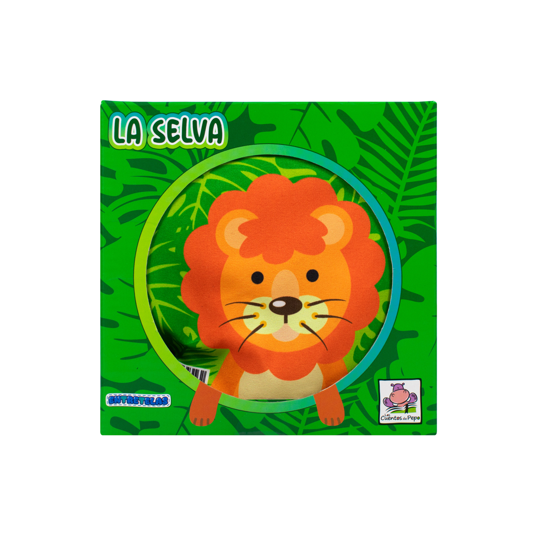 Libro de tela para bebés Entretelas La selva - 9788419643162-2