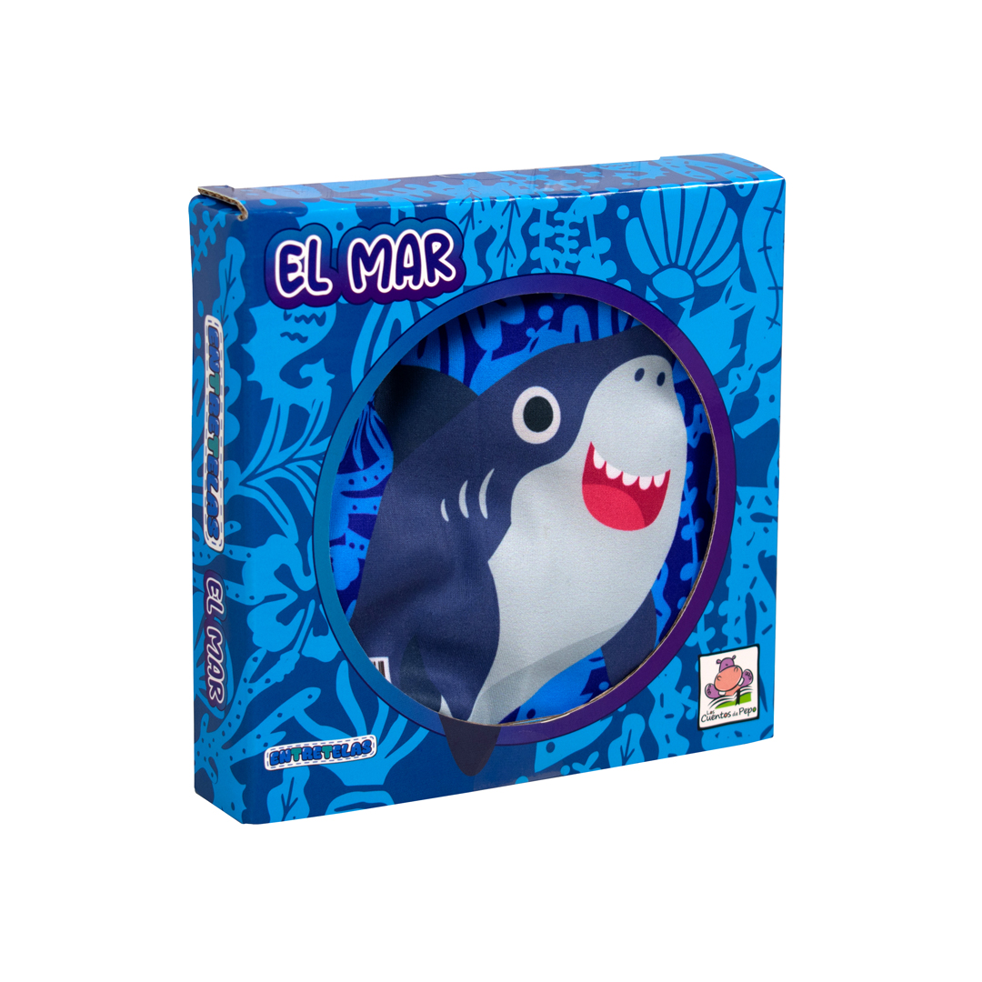 Libro de tela para bebés entretelas El mar - 9788419643193