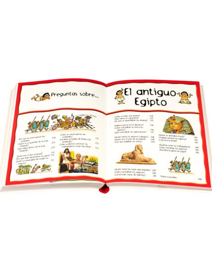 Libro infantil con 384 páginas de Preguntas y respuestas - 9786075326597-1
