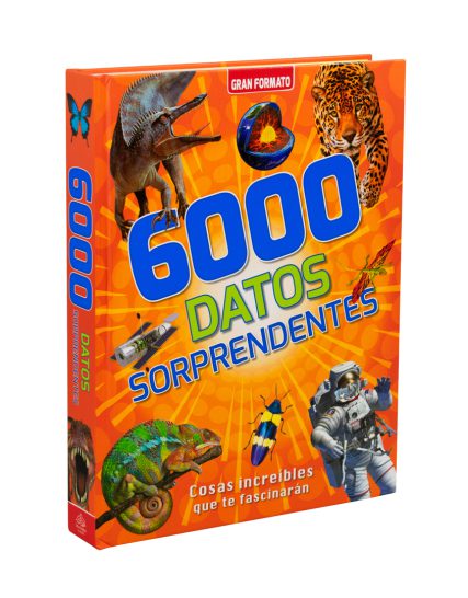 Libro infantil con 6000 datos soprendentes - 9786075772646