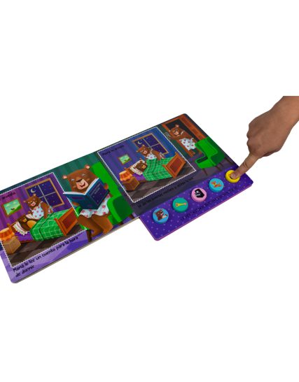 Libro infantil con botones suavecitos Mi dia - 9786075772158-1