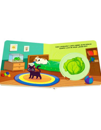 Libro para bebés ¿Quién soy En la casa de las mascotas - 9788419643087-1