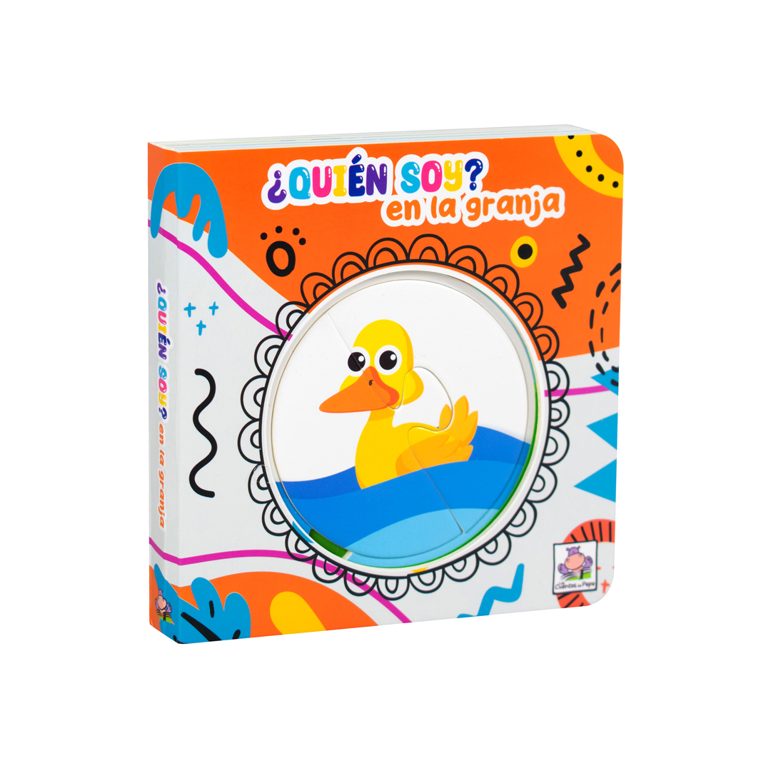 Libro para bebés ¿Quién soy En la granja - 9788419643117