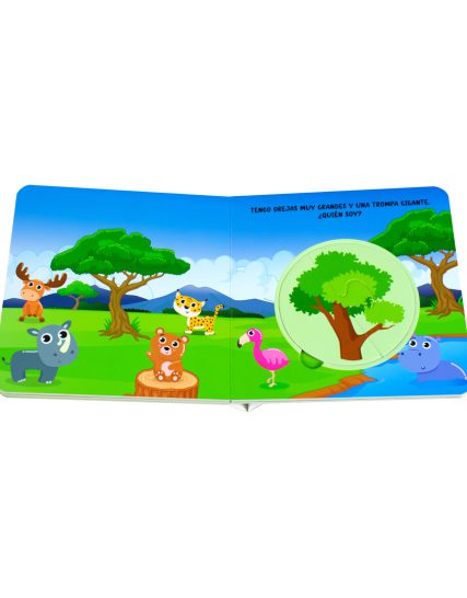 Libro para bebés ¿Quién soy En la selva - 9788419643100-1