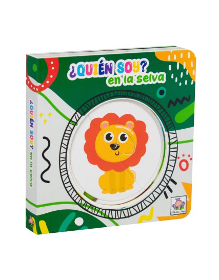 Libro para bebés ¿Quién soy En la selva - 9788419643100