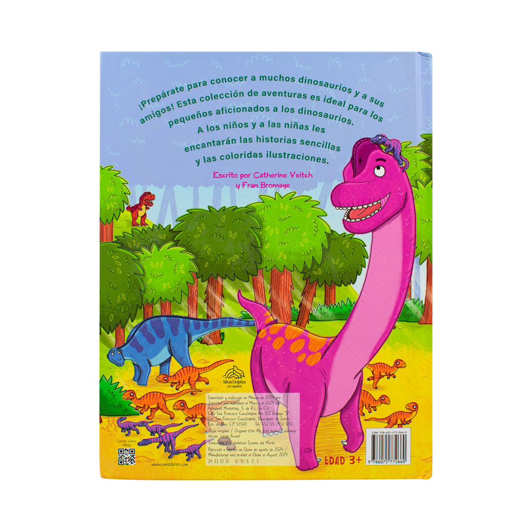 Mi primer libro de cuentos de dinosaurios - 9786075772660-3