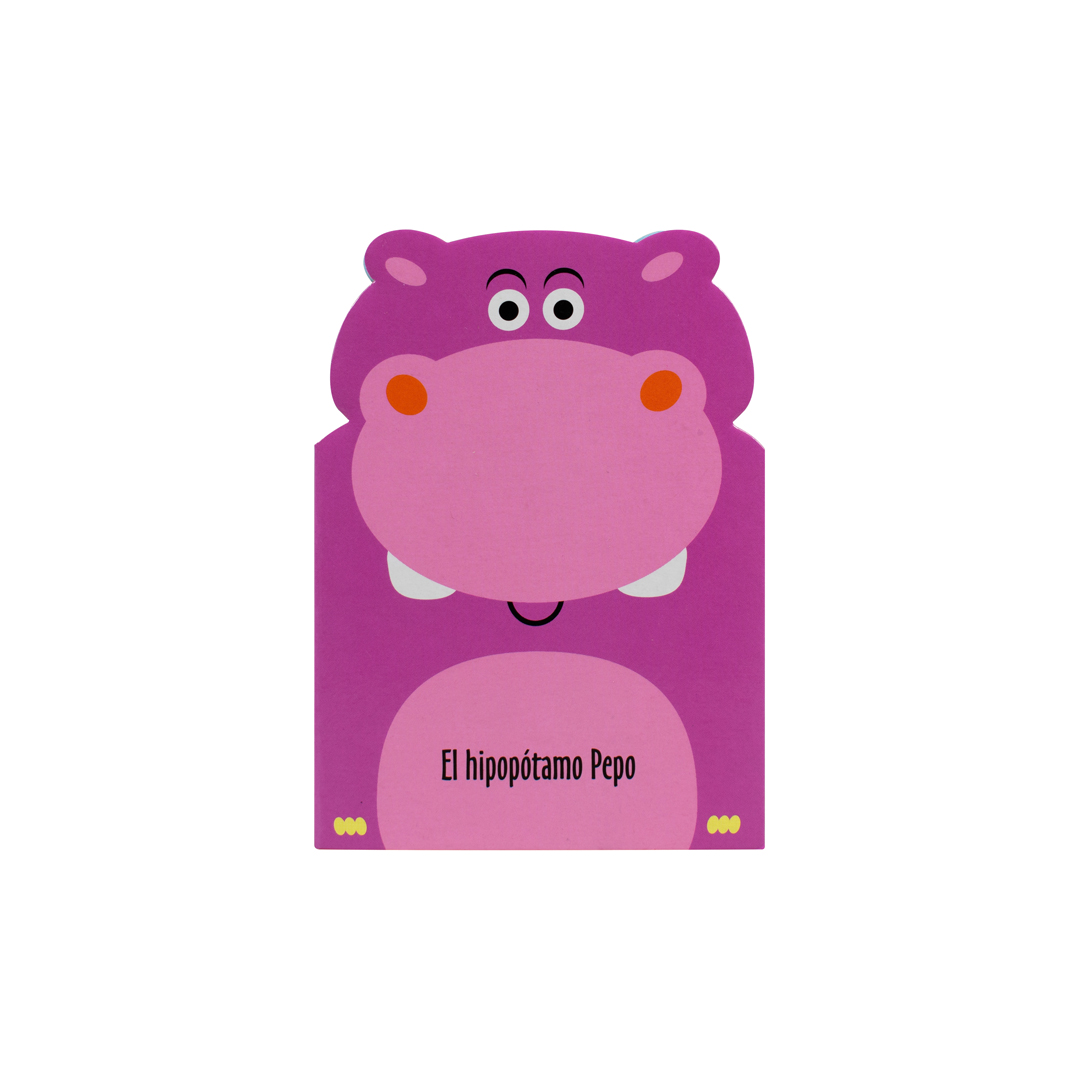 Mini libro de animalitos en mis cuentos El hipopotamo pepo - 9789506033651-2