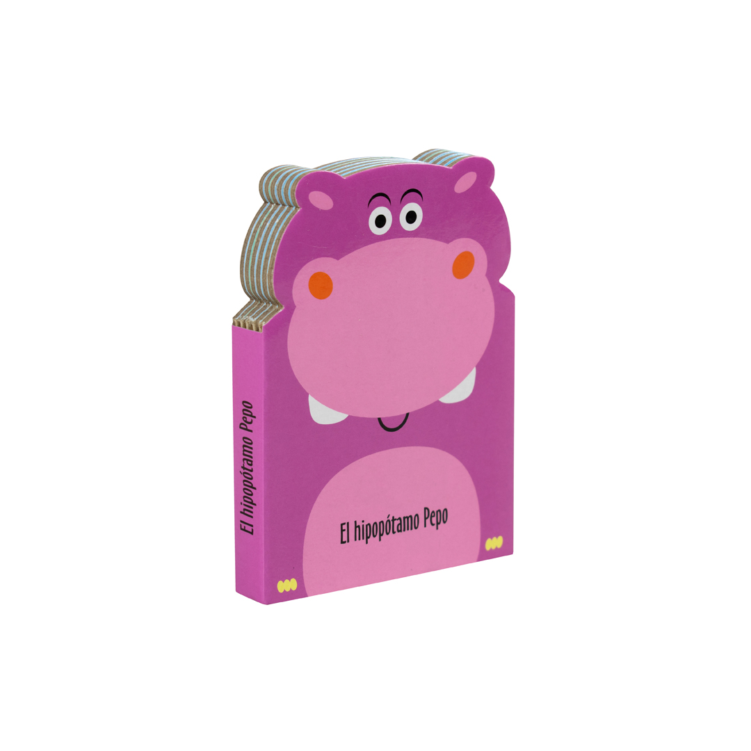 Mini libro de animalitos en mis cuentos El hipopotamo pepo - 9789506033651