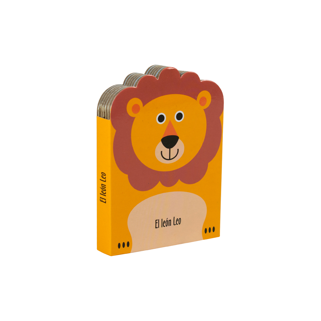 Mini libro de animalitos en mis cuentos El leon leo - 9789506033668
