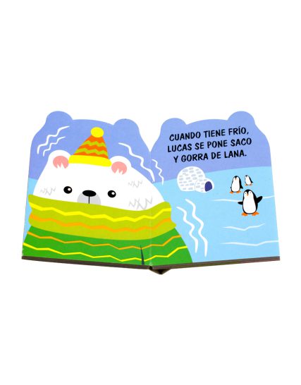 Mini libro de animalitos en mis cuentos El oso lucas - 9789506033637-1
