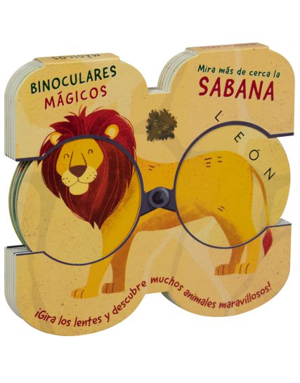 Binoculares mágicos Mira más de cerca la sabana - 9786075772752